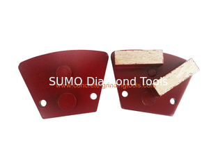 Double Bar Concrete Grinding Tools With EG Prep Two Pin Locking Segments