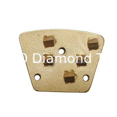 CPS Trapezoid 5 PCD  Magnetic Connection Diamond Grinding Shoes non-threaded