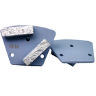Factory  CPS Concrete Grinding Diamond Tools with Double 15mm rectangular blade customized blade shape