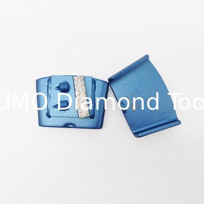 Concrete grinding diamond tools diamond grinding shoes with double rectangle segments