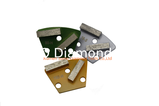 Durable Concrete Grinding Tools Trapezoid Double Bar ASL XIYI Use