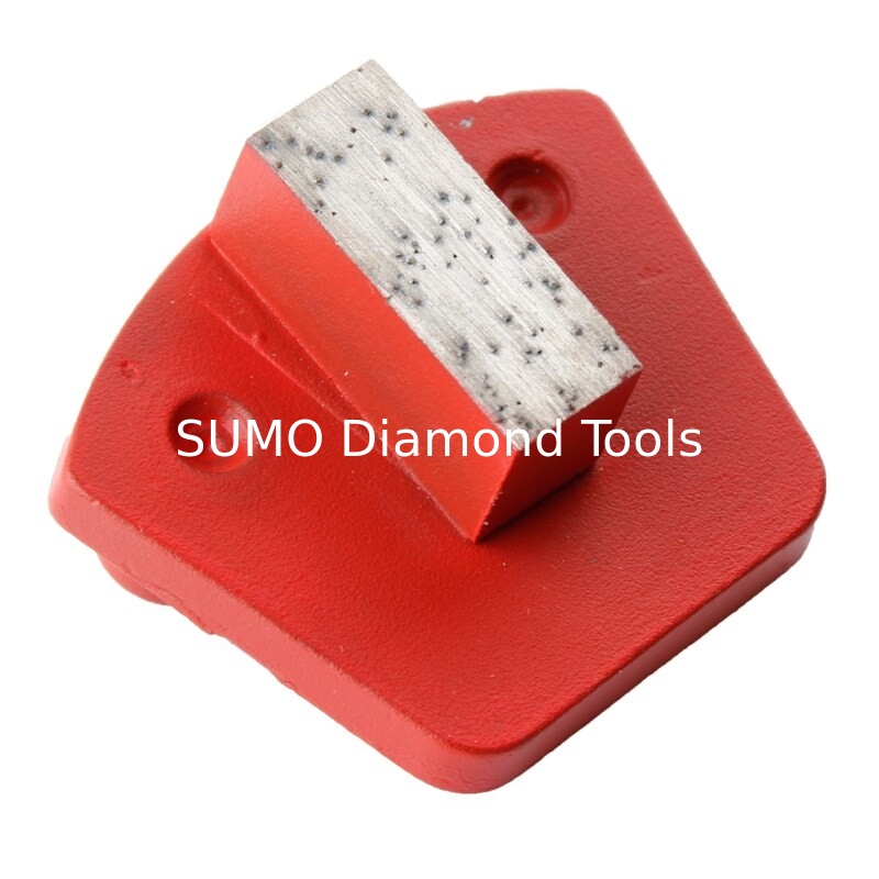 Single Bar Segments Diamond Grinding Tools for Werkmaster Grinder