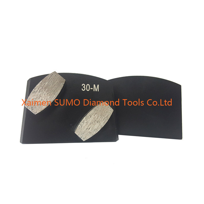 Metal Bond  Lavina Diamond Tooling Oval Shape Segments Cement Grinding Disc