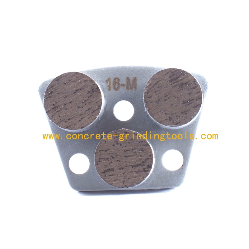 Metal Bond Three Button Segments Concrete Grinding Disc For CPS Grinder