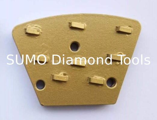 CPS Trapezoid Chip Scraper PCD  Magnetic Connection Diamond Grinding Shoes fast change