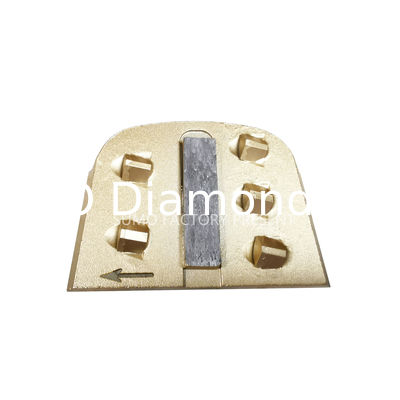LAVINA Trapezoid  PCD Bar Magnetic Connection Diamond Grinding Shoes non-threaded
