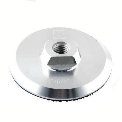 Aluminum Velcro Backing Pads Plug For Grinder Machine